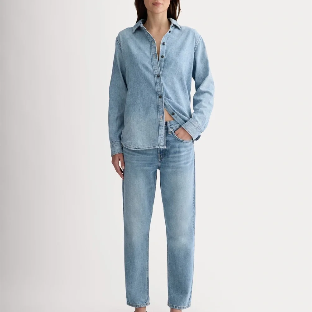 Everlane Relaxed Straight Fit Jeans - Picture 5 of 7